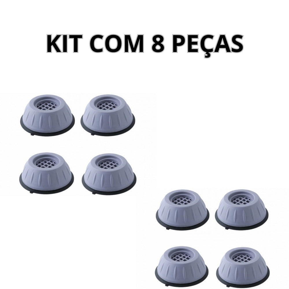 Suporte/Pé nivelador anti vibração para máquinas e móveis "VIBRASTOPPER"