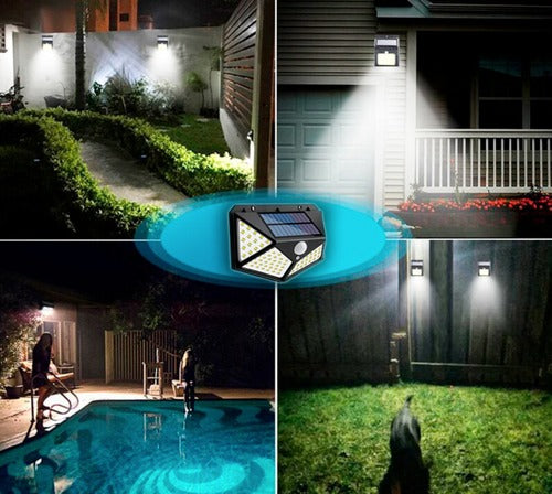 Refletor led com energia solar