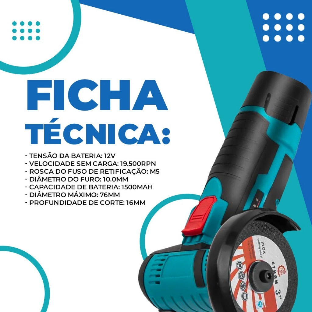 Esmerilhadeira Titanium YIKODA