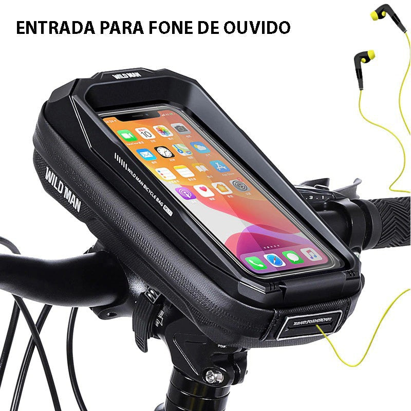 Suporte de celular para bicicletas inteligente