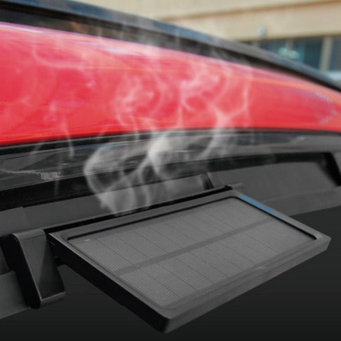 exaustor ventilador para carros com painel solar