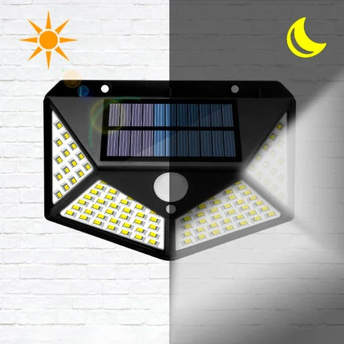 Refletor led com energia solar